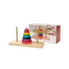 GENERICO - Torre De Madera Apilable Clásica Juguete Para Niños