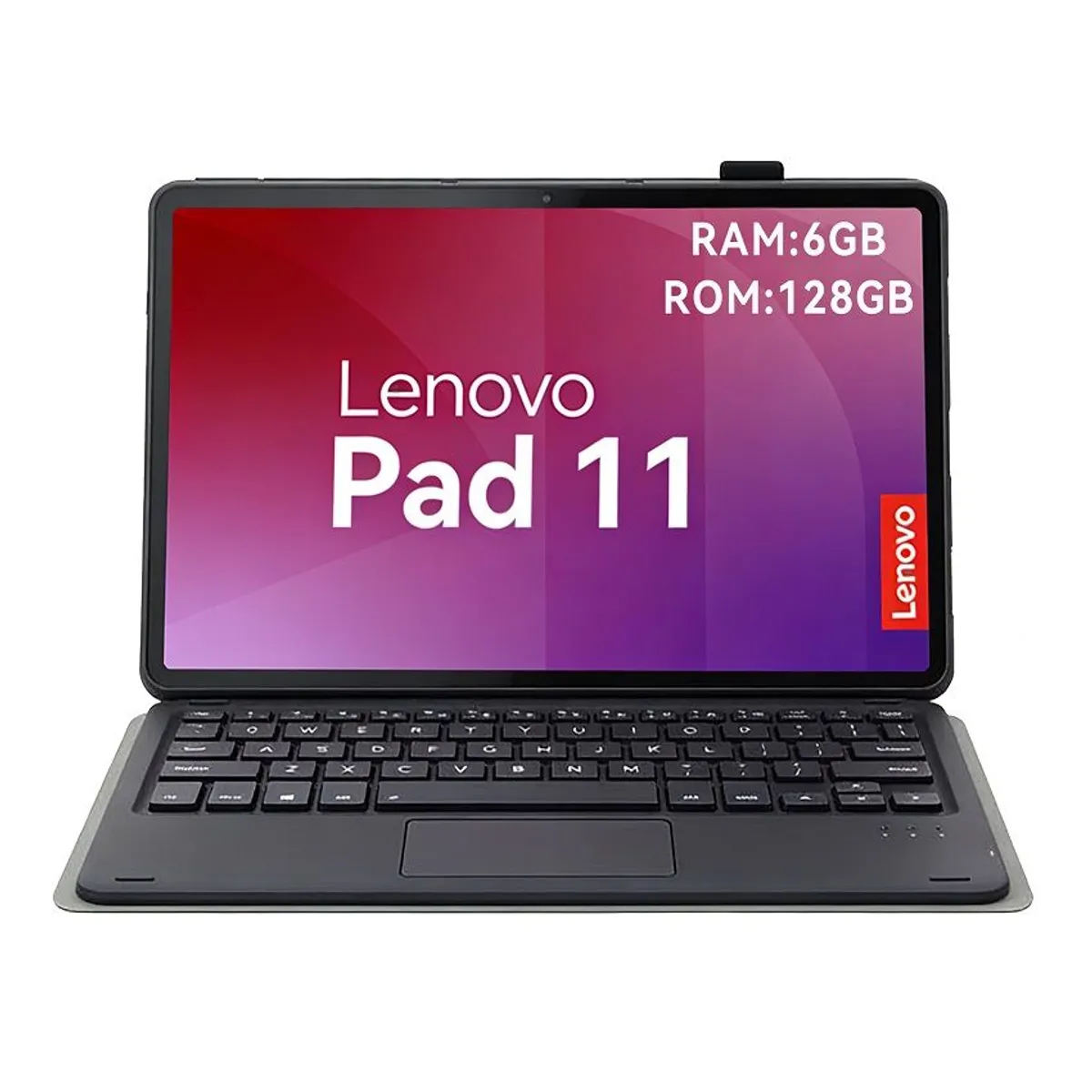 LENOVO - Tablet Lenovo Pad 11 2025 6+128GB 11 WIFI 2.5K-Gris+Teclado Negro