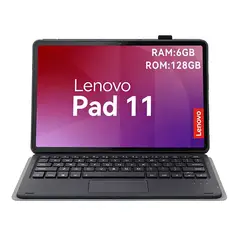 LENOVO - Tablet Pad 11 2025 6+128GB 11 WIFI 2.5K-Gris+Teclado Negro