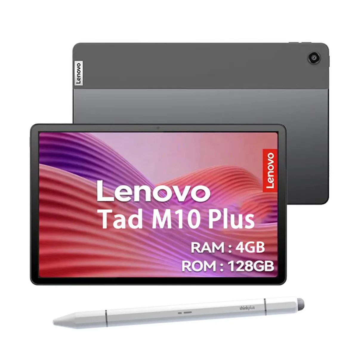 LENOVO - Tablet Lenovo M10 Plus 4GB+128GB WiFi+Lápiz táctil