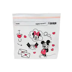 KEEP TITANIO - BOLSAS MULTIUSO CON CIERRE HERMETICO MINNIE MOUSE 40 UNIDADES