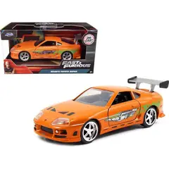 JADA TOYS - Jada Fast & Furious Brian&39s Toyota Supra Orange 132 Scale