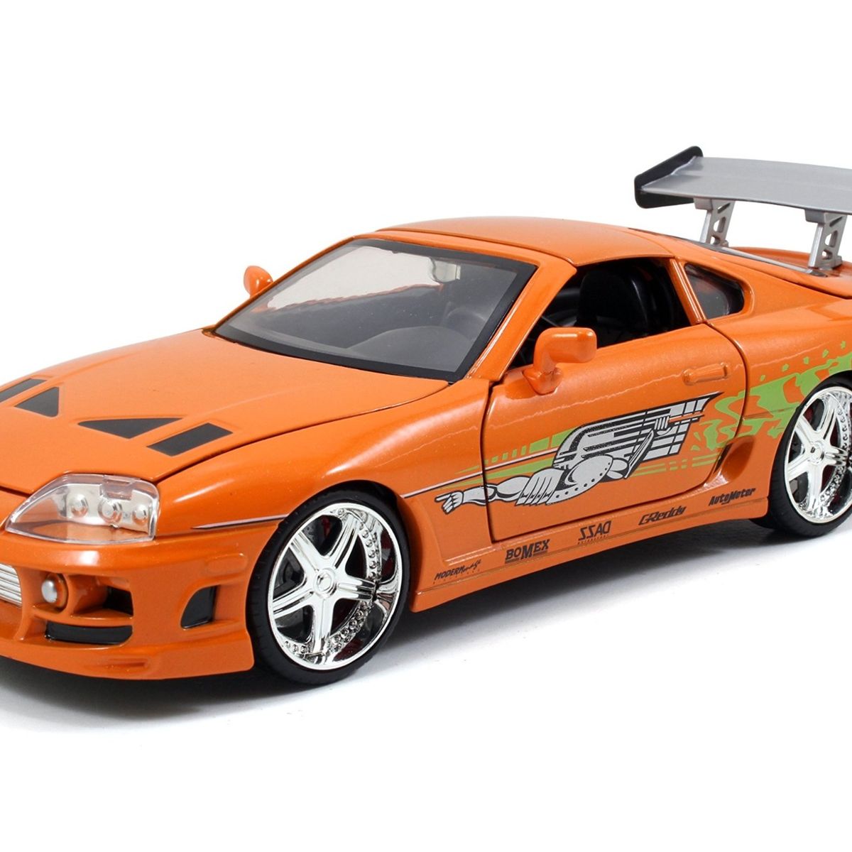 JADA TOYS - Jada Fast & Furious Brian&39s Toyota Supra Orange 132 Scale