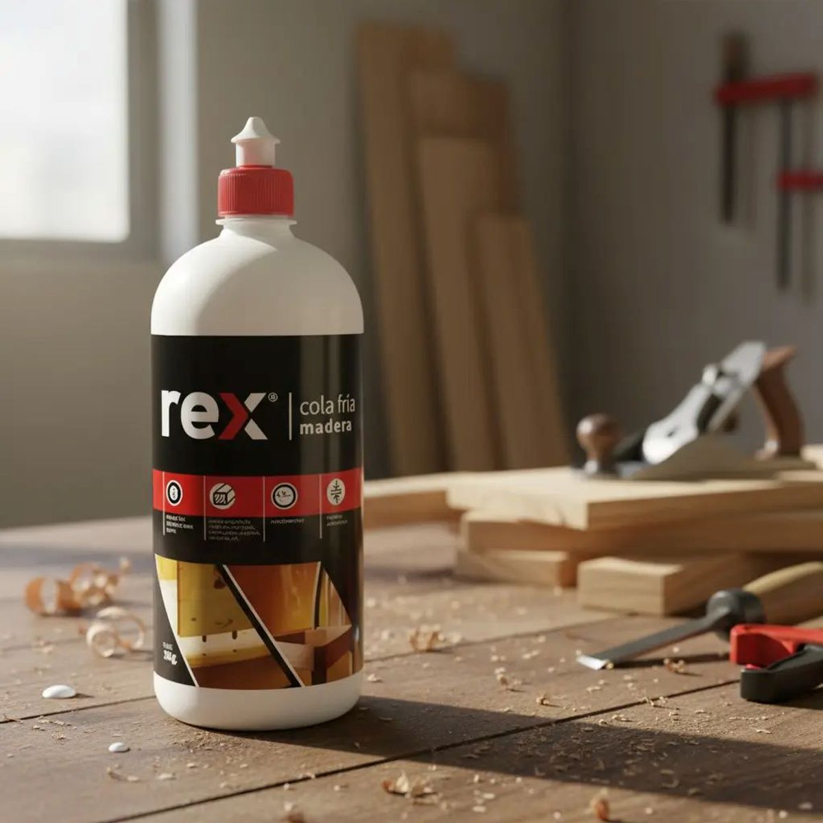 METALFER - Cola Fría Madera 1 Lt
