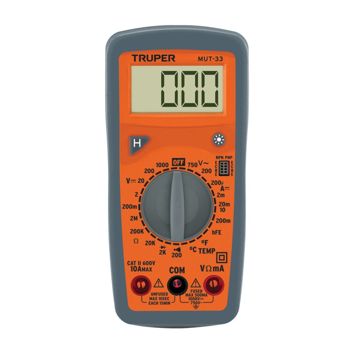 TRUPER - Multitester Digital Truper MUT-33 Profesional