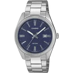 CASIO - Reloj Análogo MTP-1302DA-2A1V Azul 38,5mm
