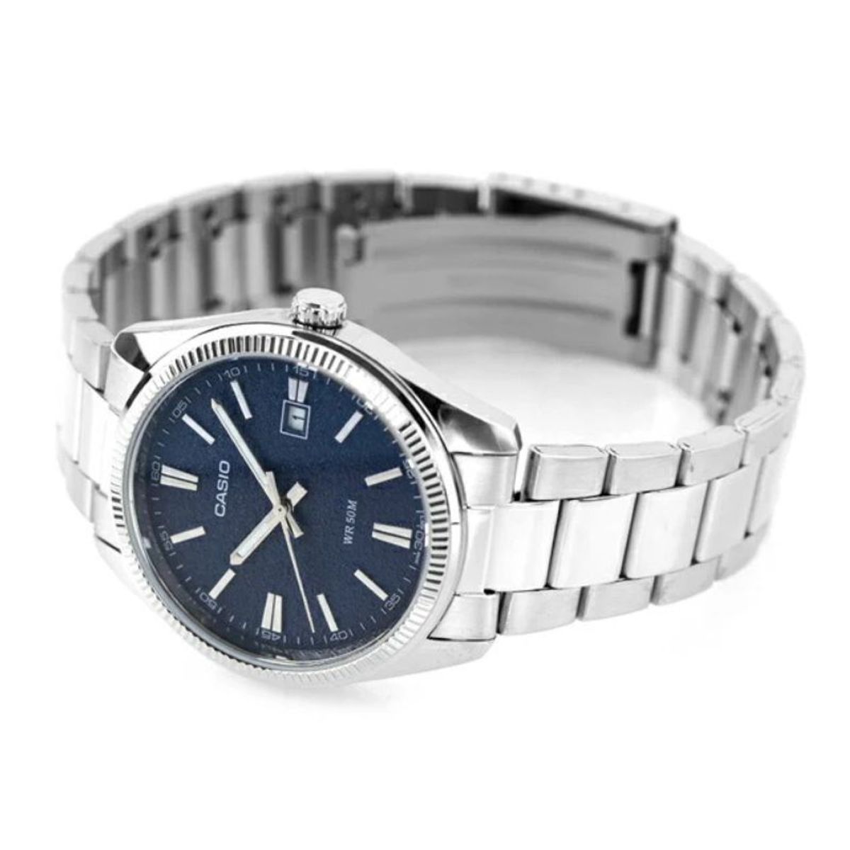 CASIO - Reloj Casio Análogo MTP-1302DA-2A1V Azul 38,5mm