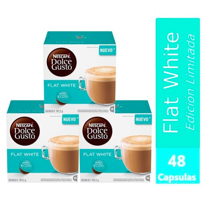 NESTLE - Flat White Dolce Gusto Cápsulas