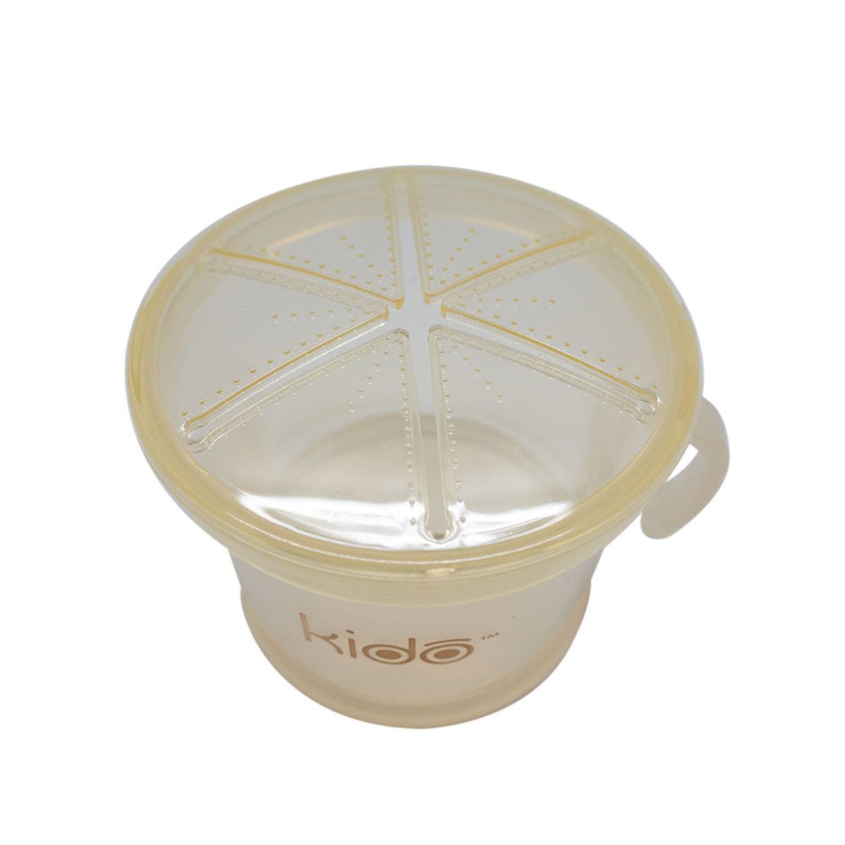 KIDO - VASO SNACK AMARILLO TODDLER 280 ML KIDO