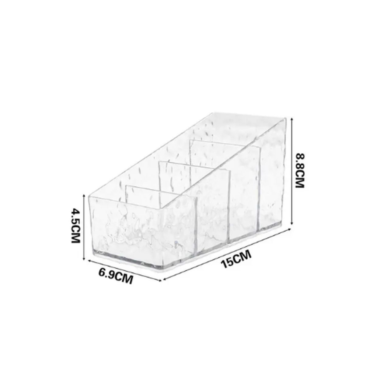 GENERICO - Organizador Acrilico Versátil para Optimización de Espacios 8.8x15CM