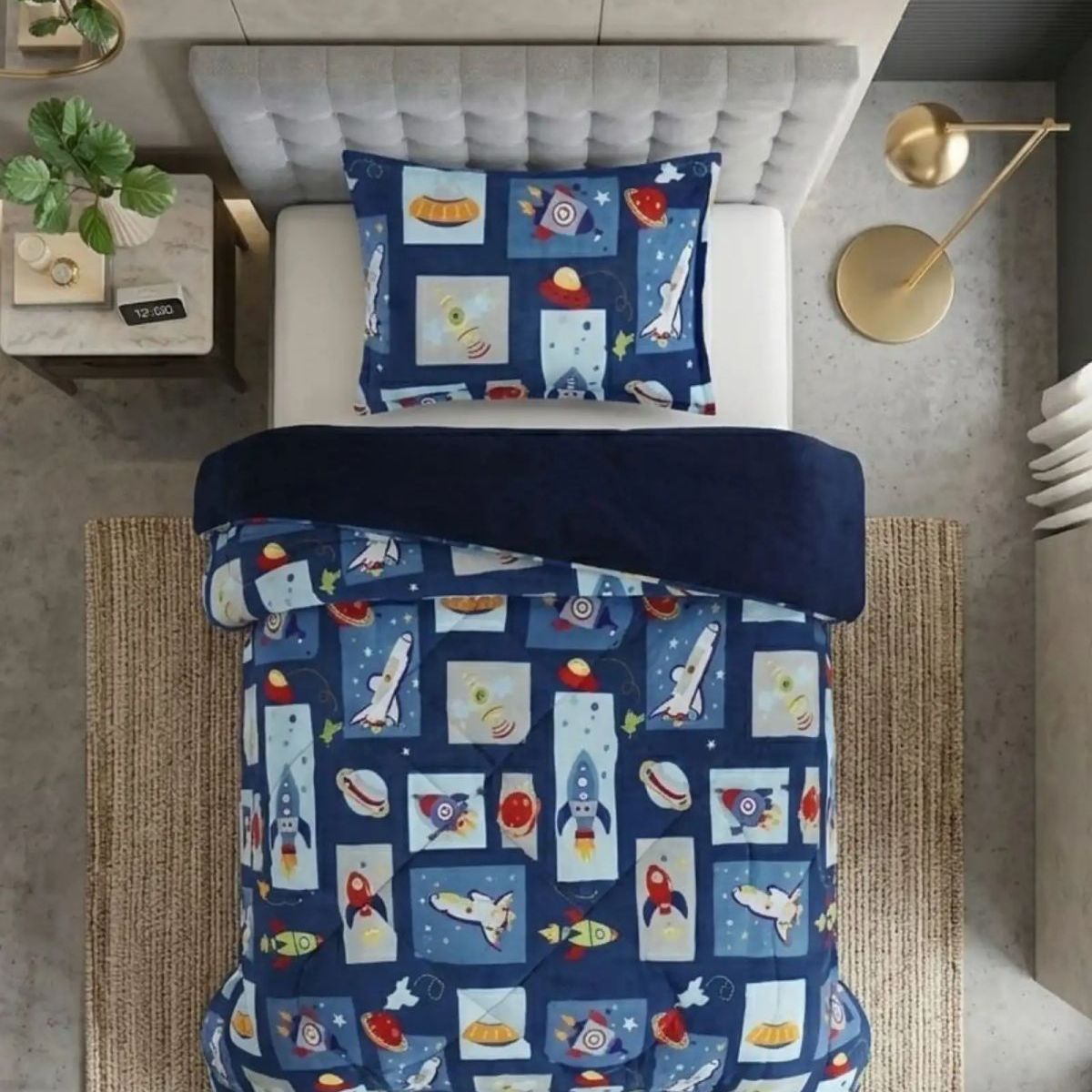 GENERICO - Cubrecama con Chiporro Ultra Soft Invierno Termico Plaza y Media10