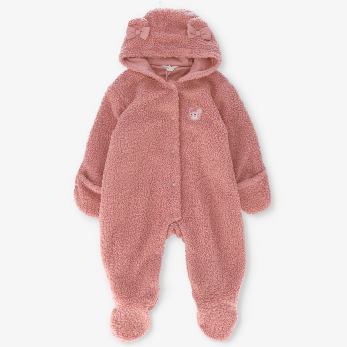 4KIDS - Saquito recién nacida sherpa rosado 4 Kids