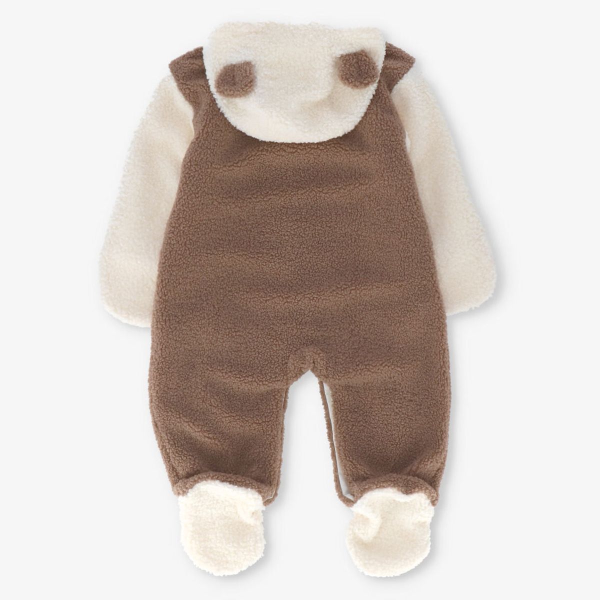 4KIDS - Saquito recién nacido sherpa crudo 4 Kids