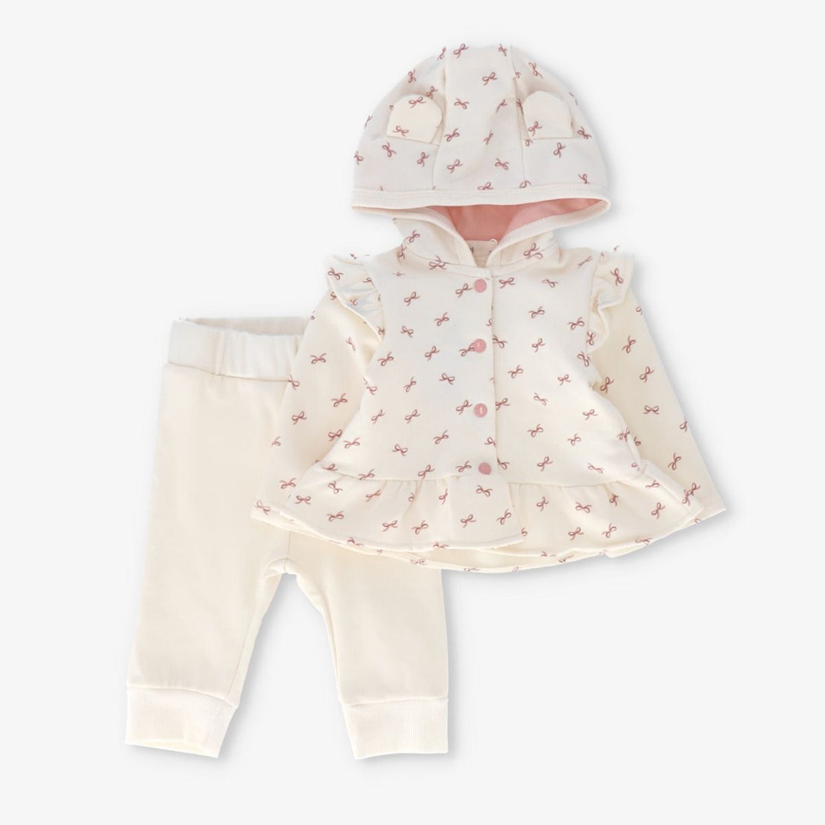 4KIDS - Buzo recién nacida lazos crudo 4 Kids