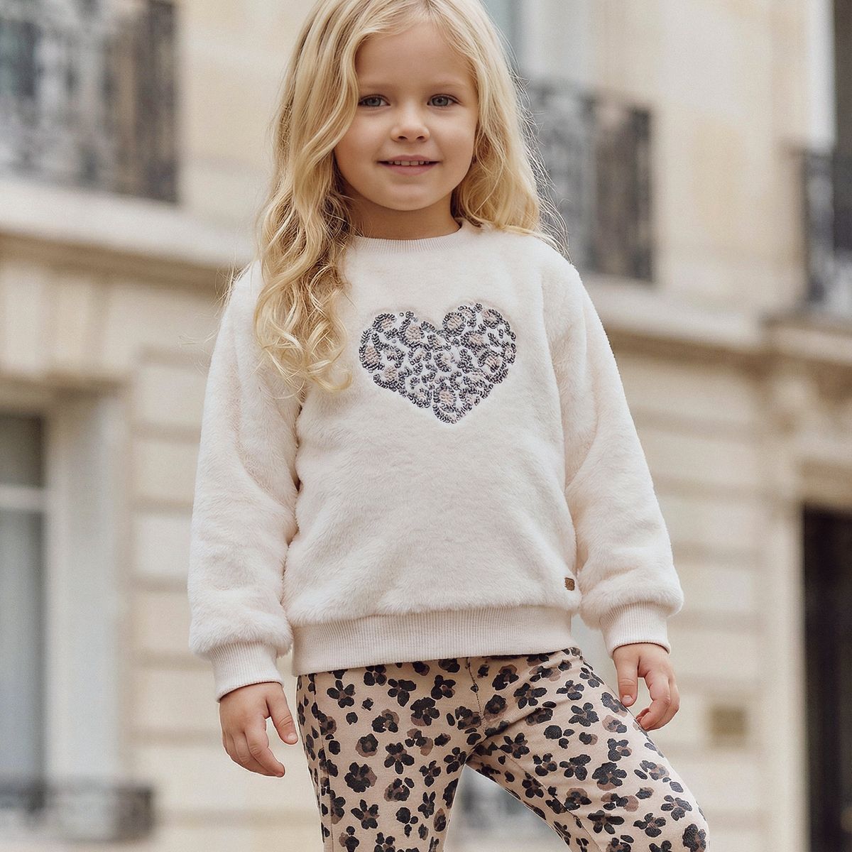 LIMONADA - Conjunto bebé animal print crudo Limonada