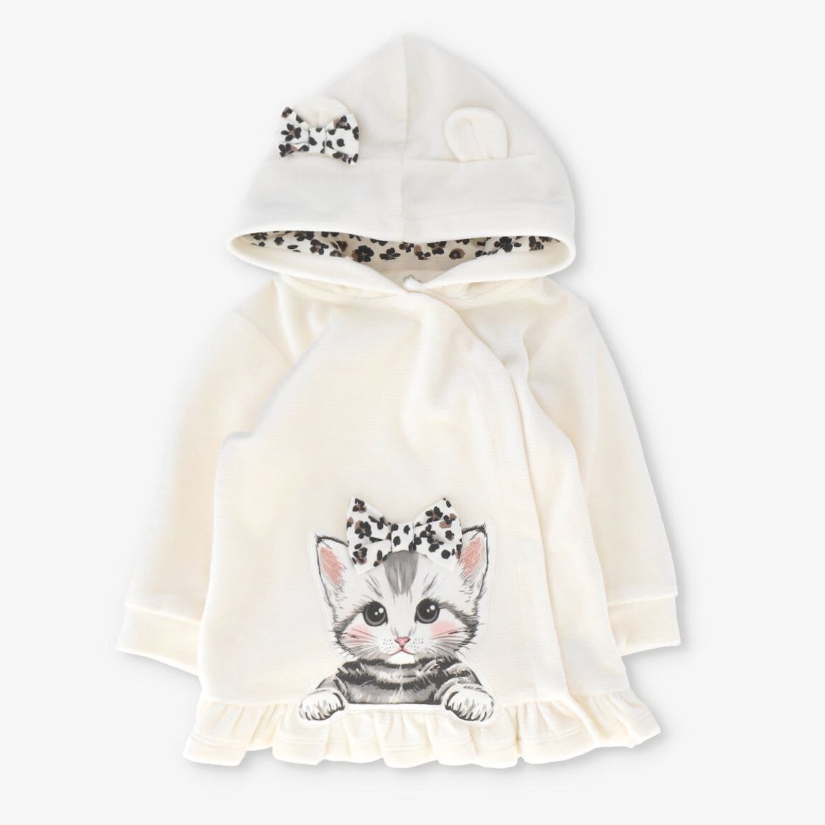 LIMONADA - Conjunto recién nacida animal print crudo Limonada
