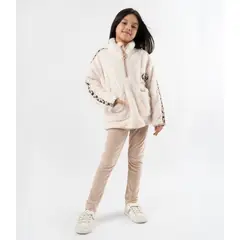 LIMONADA - Conjunto niña con gato crudo