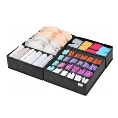 GENERICO - Pack X4 Organizador De Ropa Interior Calcetines Organizador