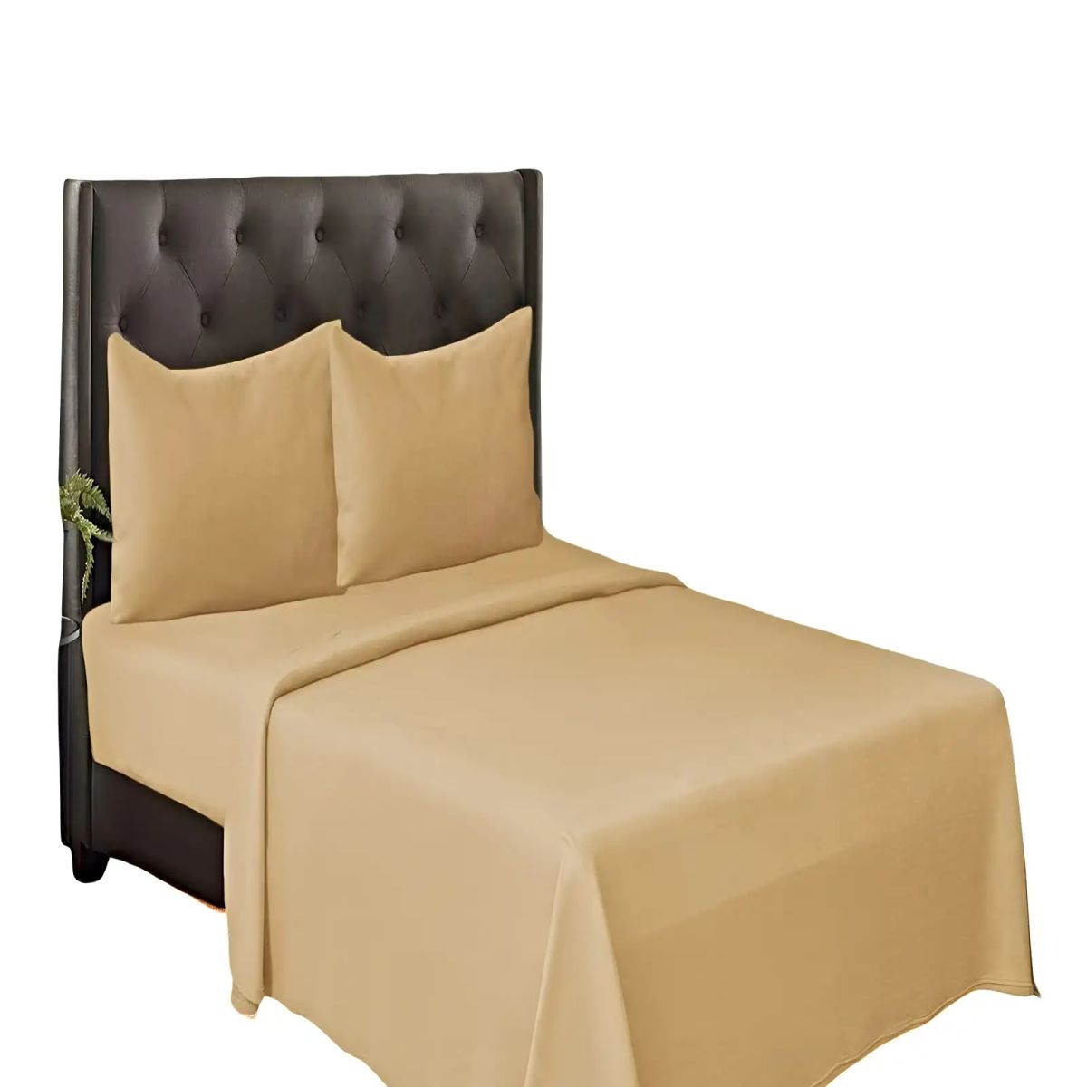 GENERICO - JUEGO DE SABANAS POLAR KING BEIGE 2