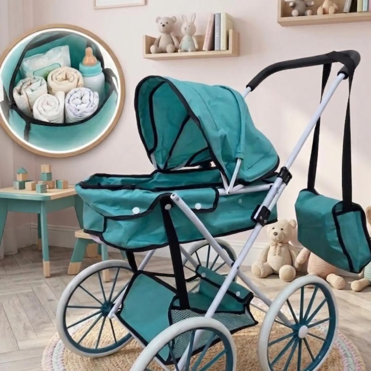 GENERICO - Coche de Muñecas infantil bolso de regalo Estilo Clásico05