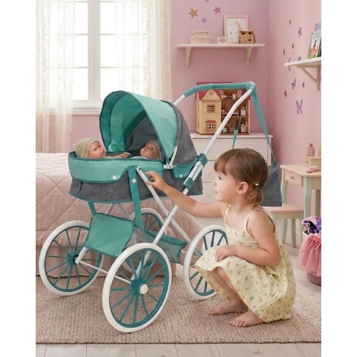 GENERICO - Coche de Muñecas infantil bolso de regalo Estilo Clásico04