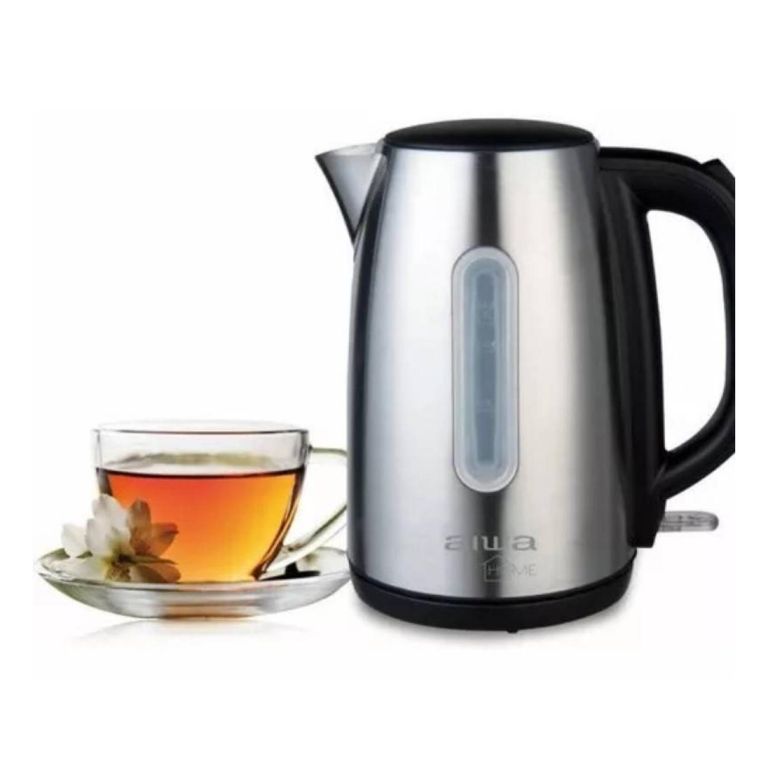 AIWA Hervidor Electrico 1700ml 2200W Acero Inoxidable AWJD1402A