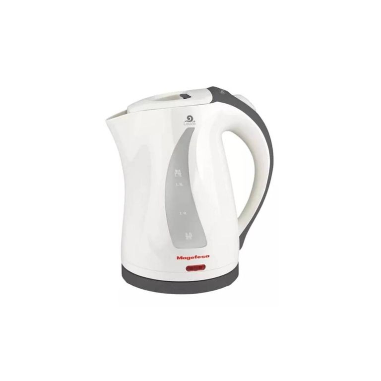 MAGEFESA Hervidor Electrico 1700ml 2000W Blanco Lauca MGF-3636