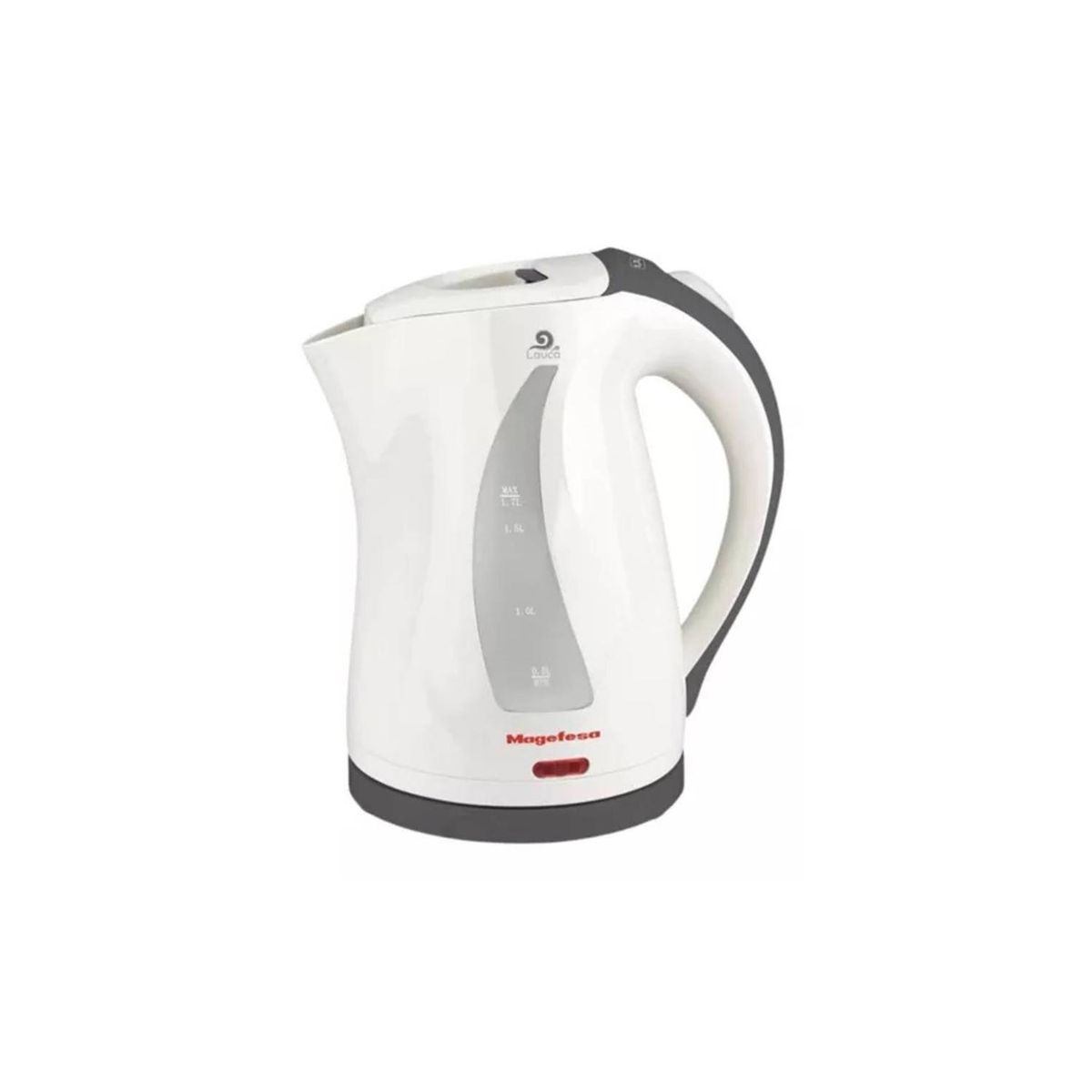 MAGEFESA - Hervidor Electrico 1700ml 2000W Blanco Lauca MGF-3636
