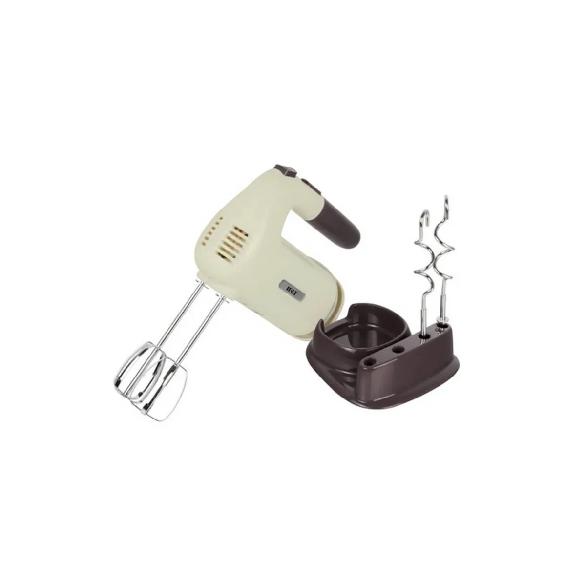 IRT - Batidora De Mano Con Pedestal 5V 200W Beige MIXRE01