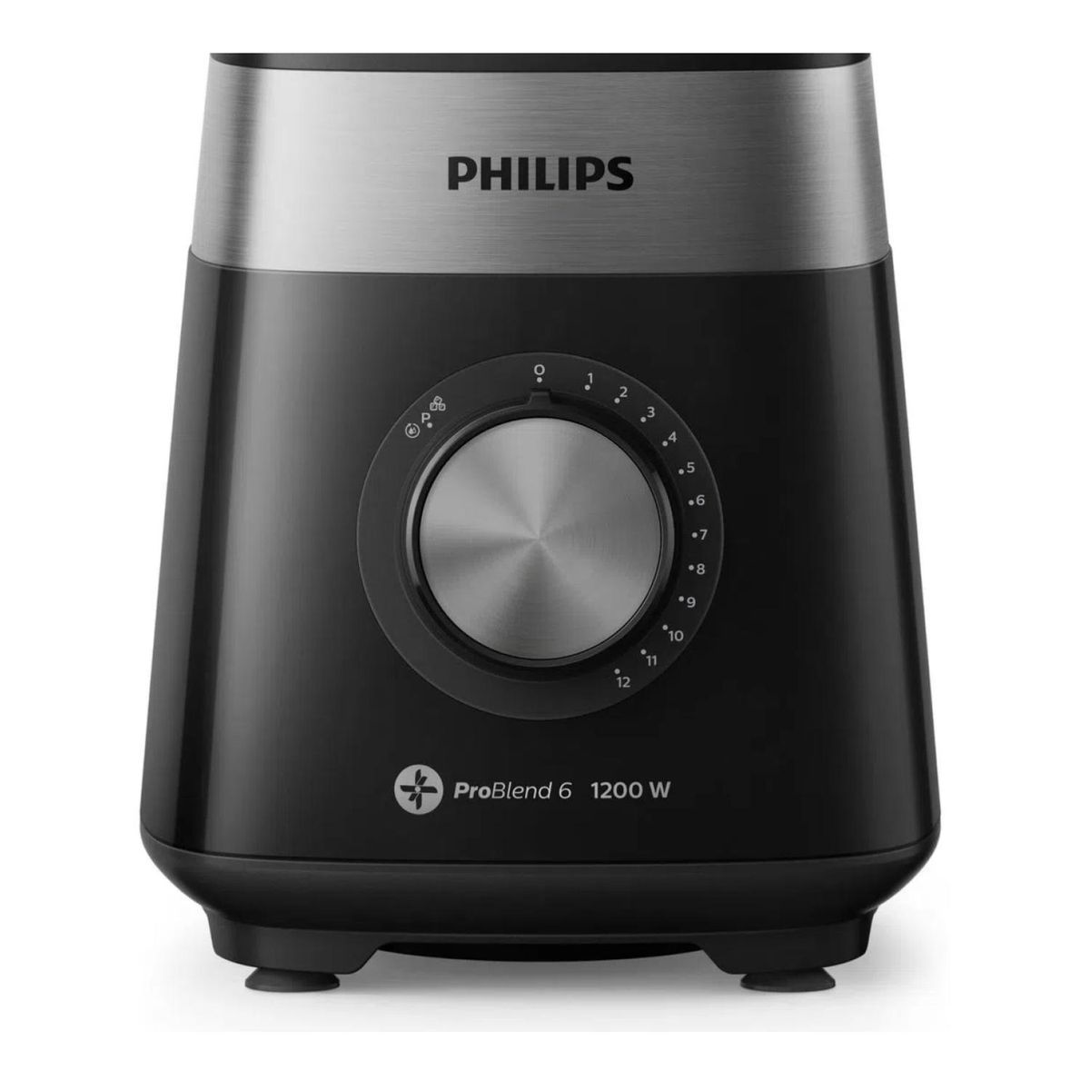 PHILIPS - Licuadora Electrica Vaso Vidrio 2L 1200W Negro HR224290