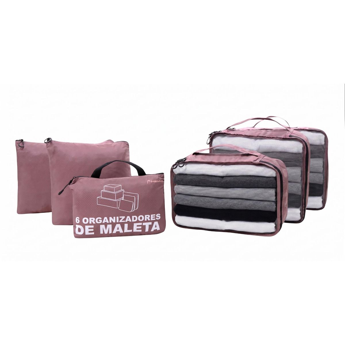 HEAD - Organizador Maleta Gate Rosado Head