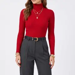 HIPSY SWIMWEAR - Sweater Beatle básico mujer Spandex colores
