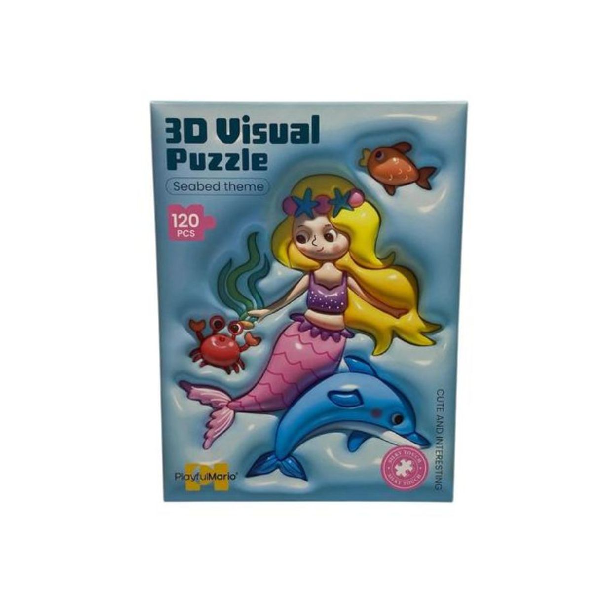 GENERICO - Puzzle 3D De Sirenas Infantil 120 Piezas