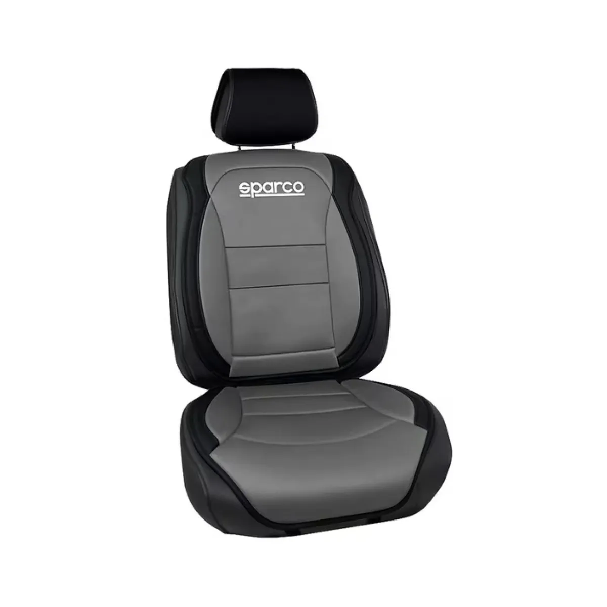 SPARCO - Funda Cubre Asiento Universal Automovil Gris Sparco