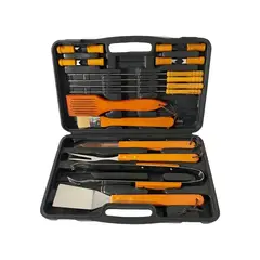 GENERICO - Set Parrilleros Asado Maleta 18 Piezas Labg
