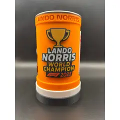 GENERICO - Vaso Chopero 500ml Lando Norris Mclaren F1 Interior Metálico Edición Fans