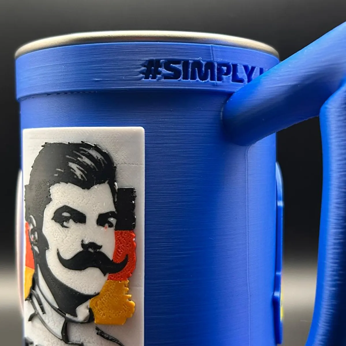 GENERICO - Vaso Chopero 500ml Max Verstappen RB F1 Interior Metálico Edición Fans