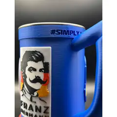 GENERICO - Vaso Chopero 500ml Max Verstappen RB F1 Interior Metálico Edición Fans