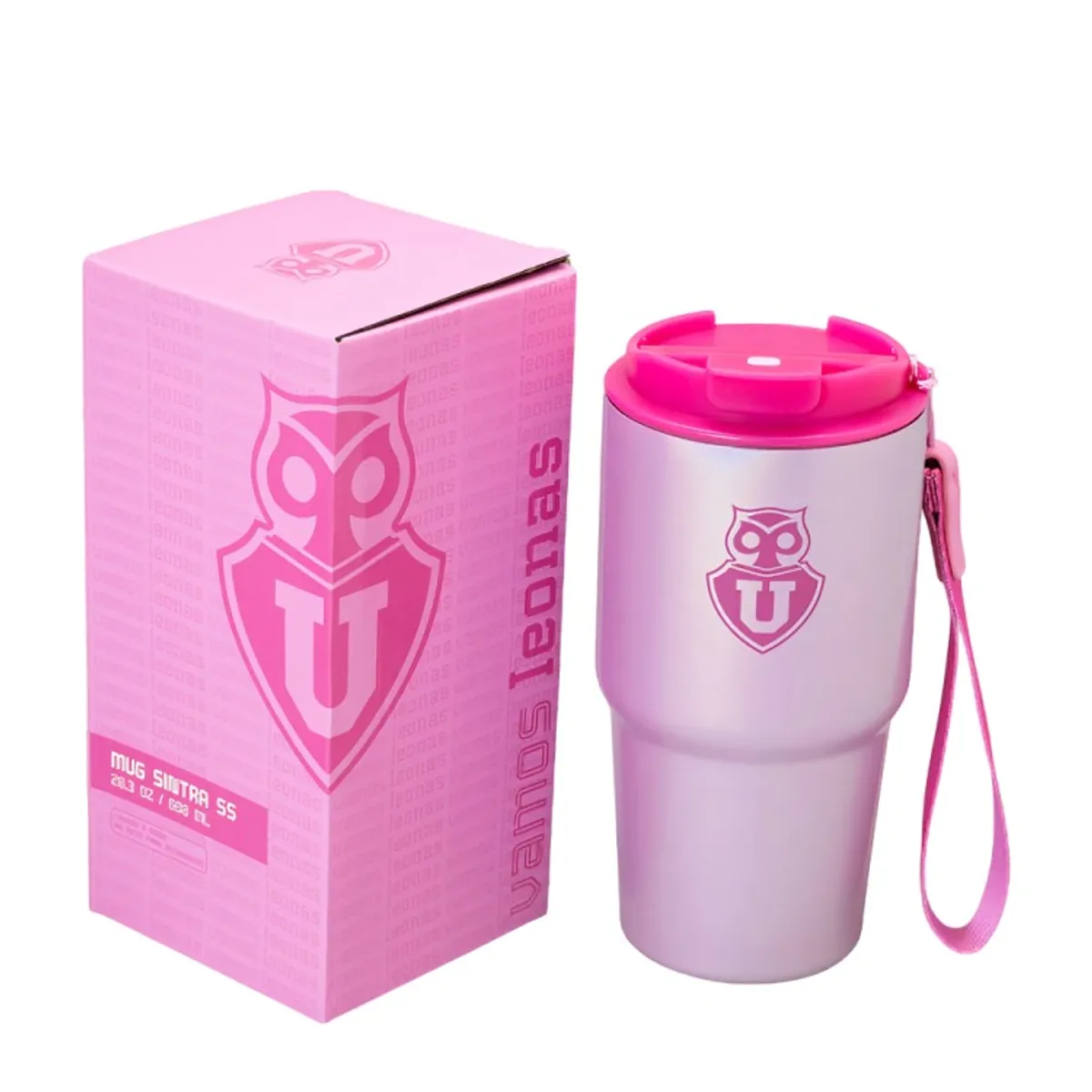 U DE CHILE - VASO TERMICO PINK U DE CHILE