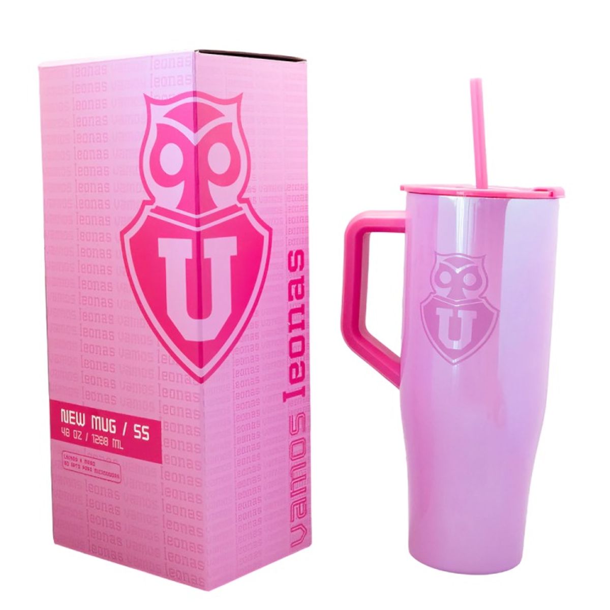 U DE CHILE - VASO TERMICO 40OZ PINK U DE CHILE