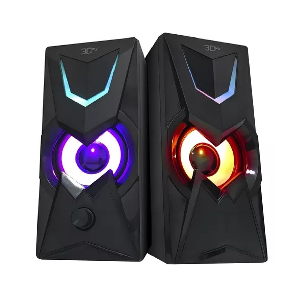 GENERICO - Parlante Gamer para PC Gwydyon 2.0 Modelo 3DFX
