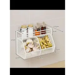 GENERICO - Organizador Practico De Cocina 2 Rejillas