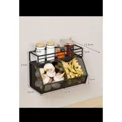 GENERICO - Organizador Practico De Cocina 2 Rejillas