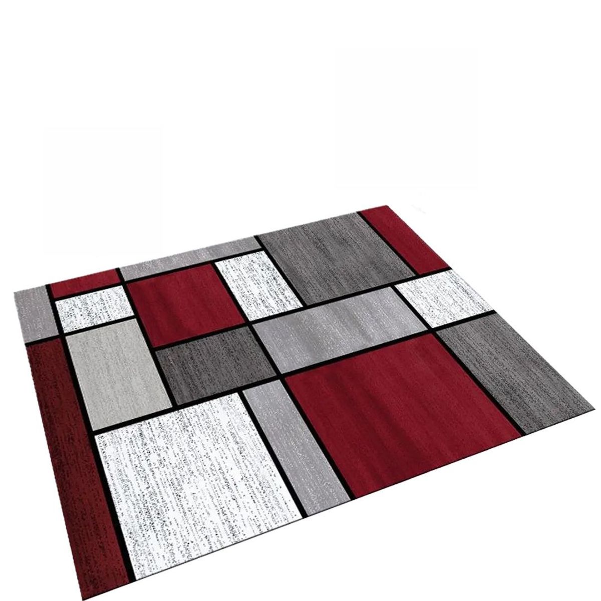 GENERICO - Alfombra Con Diseño  3D Lisas 200 X240  14