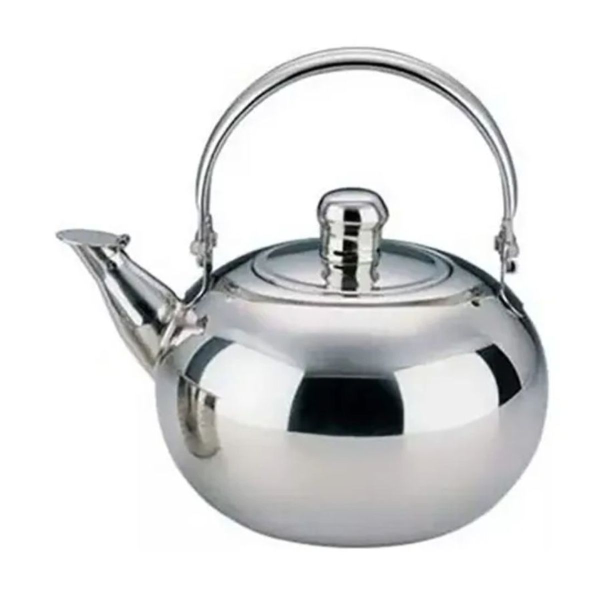 GENERICO - Tetera Con Colador De Acero Inoxidable 14 cm