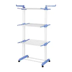 GENERICO - Tendedero Ropa Colgador Pechero Plegable 3 Niveles