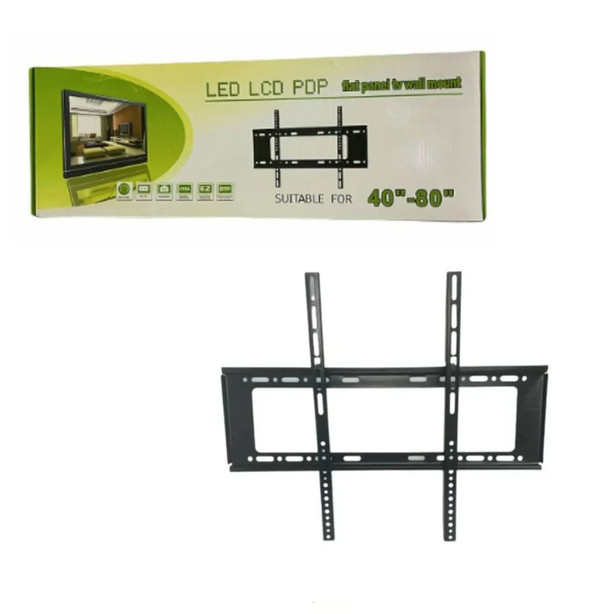 GENERICO - Base Fija Para TV De 40” 80” Soporte Fijo Televisión
