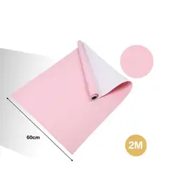 GENERICO - Papel Adhesivo Impermeable 2m x 60cm - Ideal Cocina y Baño