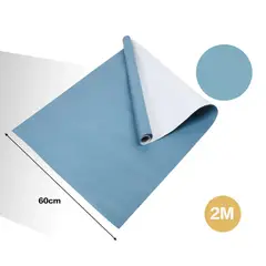 GENERICO - Papel Adhesivo Impermeable 2m x 60cm - Ideal Cocina y Baño