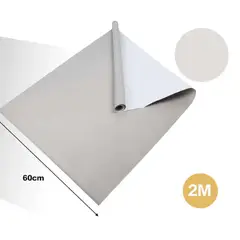 GENERICO - Papel Adhesivo Impermeable 2m x 60cm - Ideal Cocina y Baño
